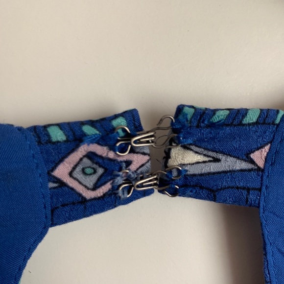 Blue Tribal Dress - Picture 3 of 5